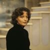 En France, à Paris, Romy Schneider sur un plateau de télévision. Le 4 février 1980
