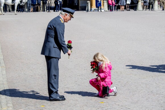 Le roi Carl Gustav de suède - Célébration du 71ème anniversaire du roi C. Gustav de Suède à Stockholm le 30 avril 2017 30/04/2017 - Stockholm