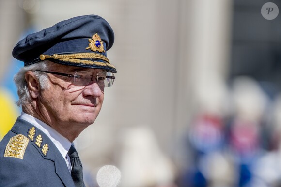Le roi Carl Gustav de suède - Célébration du 71ème anniversaire du roi C. Gustav de Suède à Stockholm le 30 avril 2017 30/04/2017 - Stockholm
