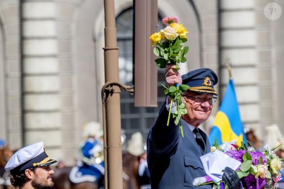 Le roi Carl Gustav de suède - Célébration du 71ème anniversaire du roi C. Gustav de Suède à Stockholm le 30 avril 2017 30/04/2017 - Stockholm