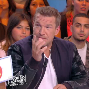 Benjamin Castaldi et Isabelle Morini-Bosc racontent comment ils ont failli mourir dans "Touche pas à mon poste" sur C8, le 2 mai 2017.