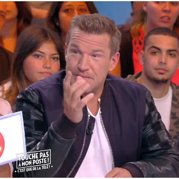 Benjamin Castaldi et Isabelle Morini-Bosc racontent comment ils ont failli mourir dans "Touche pas à mon poste" sur C8, le 2 mai 2017.