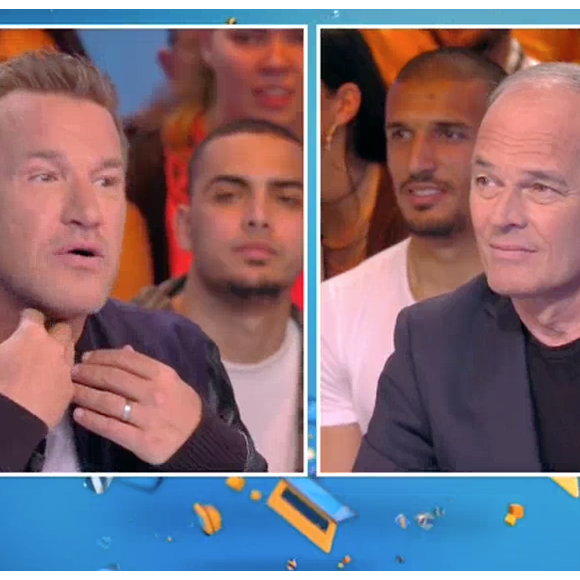 Benjamin Castaldi et Isabelle Morini-Bosc racontent comment ils ont failli mourir dans "Touche pas à mon poste" sur C8, le 2 mai 2017.