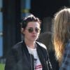 Exclusif - Kristen Stewart et sa compagne Stella Maxwell sont allées déjeuner dans un restaurant de Los Feliz le 6 janvier 2017