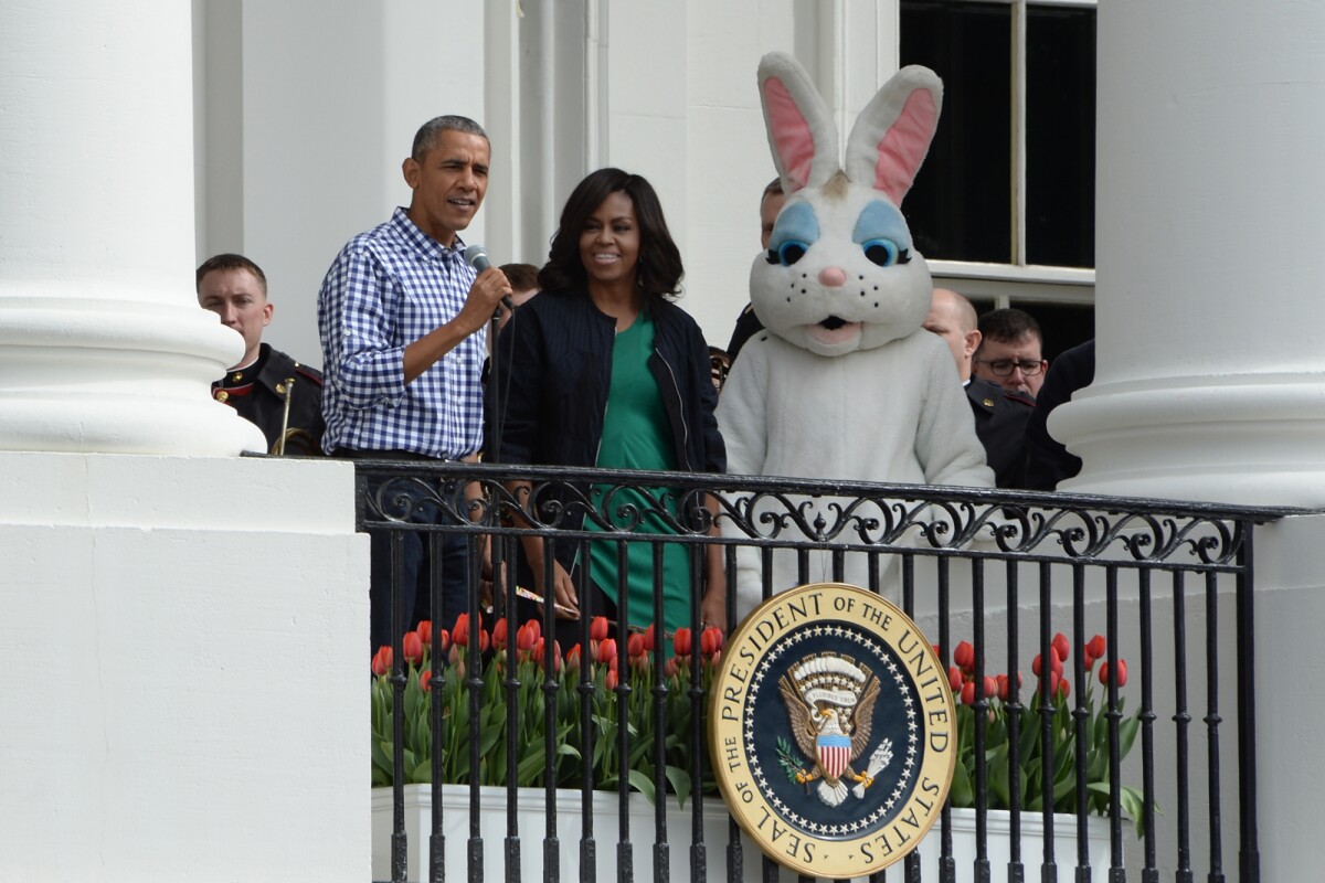Photo : Barack Obama et sa femme Michelle Obama lors de la ...