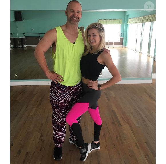 David Ross a publié une photo de lui et Lindsay Arnold sur sa page Instagram au mois d'avril 2017