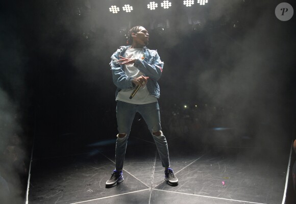 Chris Brown en concert à l'Accorhotels Arena Bercy à Paris, le 28 mai 2016. © Veeren/Bestimage