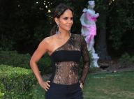 Halle Berry : Body transparent et pantalon totalement fendu, une bombe à 50 ans