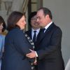 Emmmanuelle Cosse - Dernier conseil des ministres de la présidence de François Hollande au palais de l'Elysée à Paris. Le 10 mai 2017 © Veeren / Bestimage