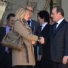 Barbara Pompili - Dernier conseil des ministres de la présidence de François Hollande au palais de l'Elysée à Paris. Le 10 mai 2017 © Veeren / Bestimage