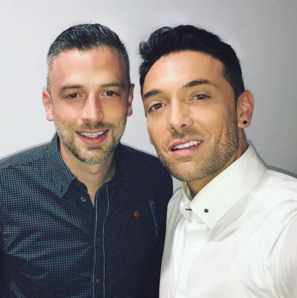 Maxime Dereymez et son frère, instagram, le 10 mai 2017