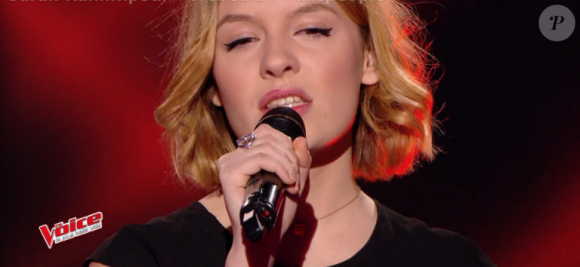 Hélène dans "The Voice 6" le 13 mai 2017 sur TF1.