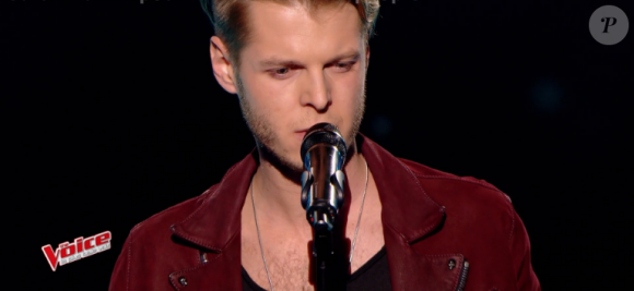 Matthieu dans "The Voice 6" le 13 mai 2017 sur TF1.