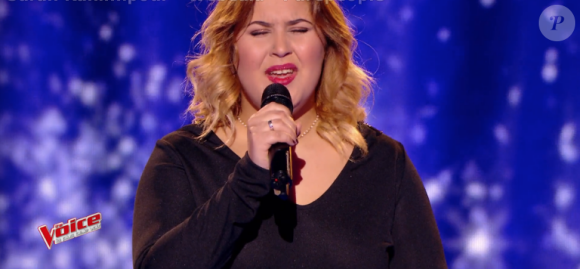 Karla dans "The Voice 6" le 13 mai 2017 sur TF1.