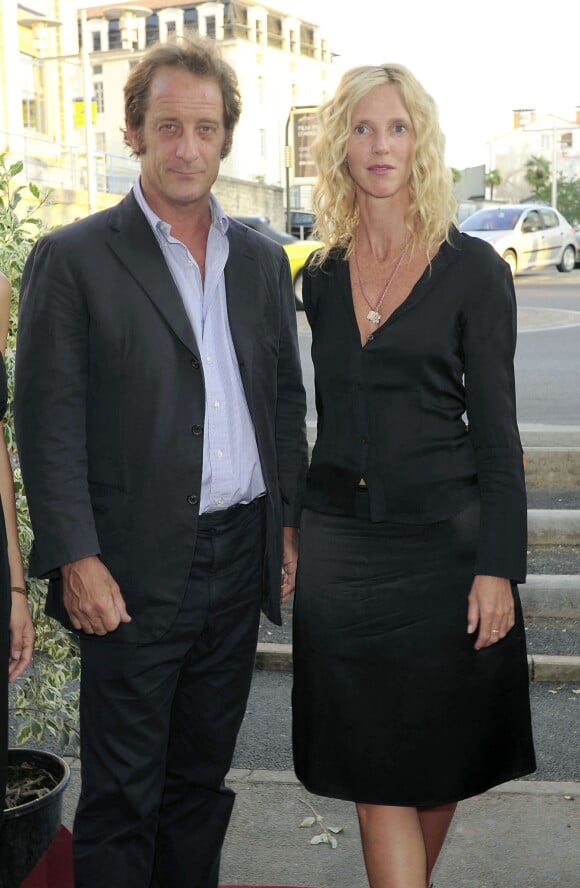 Vincent Lindon et Sandrine Kiberlain lors du Festival du film francophone d'Angoulême le 26 août 2009