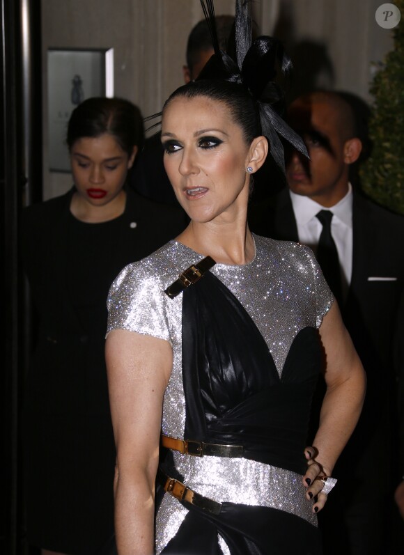 Celine Dion à la soirée MET 2017 Costume Institute Gala sur le thème de "Rei Kawakubo/Comme des Garçons: Art Of The In-Between" à New York au Club Standard, le 1er mai 2017 © Sonia Moskowitz/Globe Photos via Zuma/Bestimage