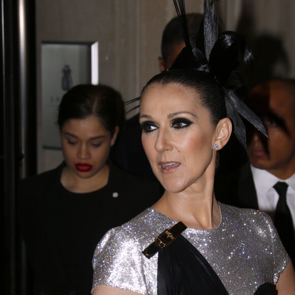 Celine Dion à la soirée MET 2017 Costume Institute Gala sur le thème de "Rei Kawakubo/Comme des Garçons: Art Of The In-Between" à New York au Club Standard, le 1er mai 2017 © Sonia Moskowitz/Globe Photos via Zuma/Bestimage