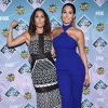 Nikki Bella et Brie Bella aux Teen Choice Awards 2016 le 31 juillet 2016 à Los Angeles.