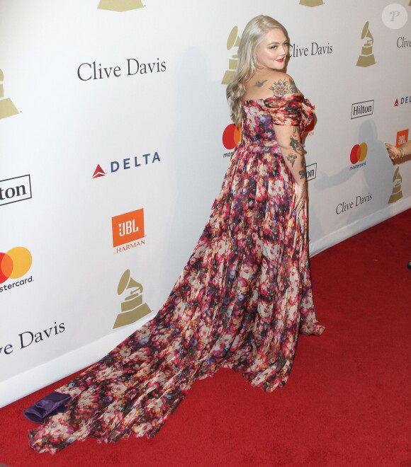 Elle King au gala Pre-Grammy à l'hôtel The Beverly Hilton à Beverly Hills, le 11 février 2017
