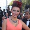 Delphine Wespiser - Montée des marches du film "Les Fantômes d'Ismaël" lors de la cérémonie d'ouverture du 70ème Festival International du Film de Cannes. Le 17 mai 2017 © Borde-Jacovides-Moreau / Bestimage
