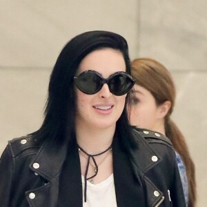 Rumer Willis à la sortie des studios SiriusXM radio à New York, le 30 mars 2017