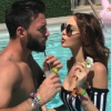 Nabilla passe un moment de rêve à Coachella (Californie). Avril 2017.
