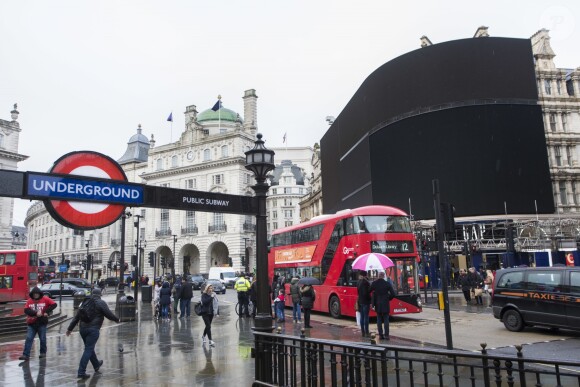 Vue de Piccadilly Circus, à Londres, en janvier 2016.