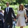Roger Federer et sa femme Miroslava Vavrinec - Mariage de Pippa Middleton et James Matthews , en l'église St Mark's, en Angleterre, le 20 mai 2017