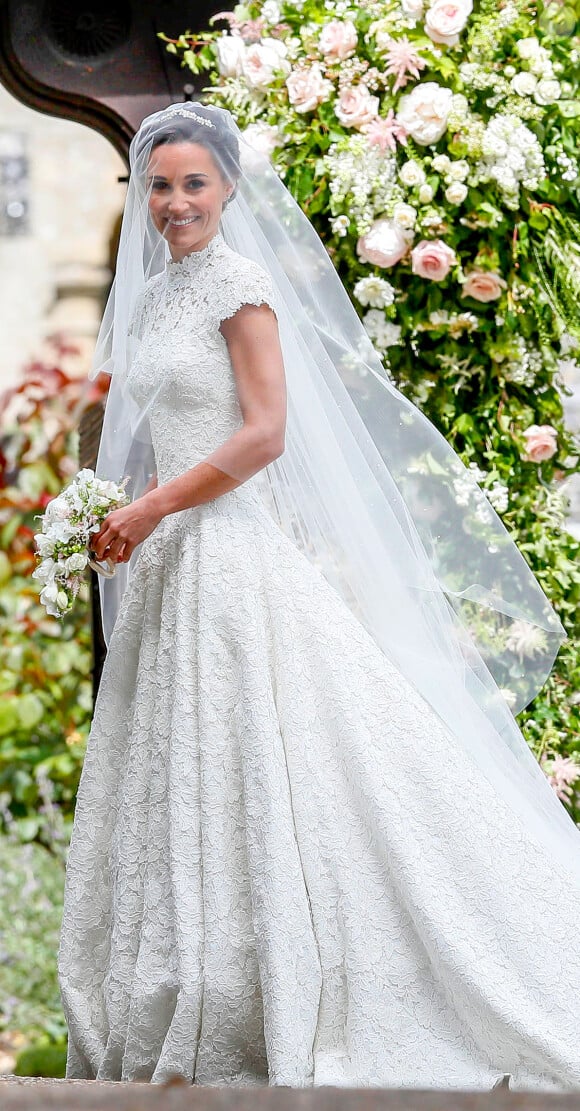 Pippa Middleton - Mariage de Pippa Middleton et James Matthews, en l'église St Mark's, à Englefield, Berkshire, Royaume Uni, le 20 mai 2017.