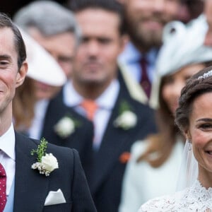 Pippa Middleton et son mari James Matthews - Mariage de Pippa Middleton et James Matthews, en l'église St Mark, à Englefield, Berkshire, Royaume Uni, le 20 mai 2017.