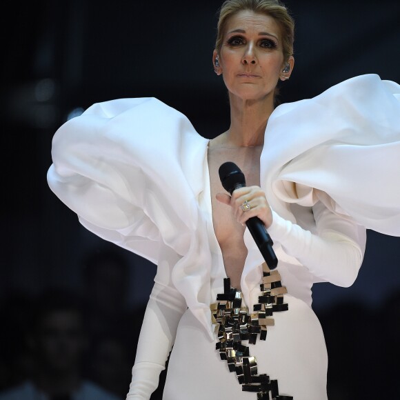 Céline Dion sur la scène de la T-Mobile arena de Las Vegas aux Billboard Music Awards, le 21 mai 2017