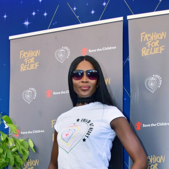 Naomi Campbell - Photocall du défilé de mode de sa fondation, Fashion For Relief, à l'Hôtel Five Seas en marge du 70e Festival de Cannes. Le 20 mai 2017. © Giancarlo Gorassini/Bestimage