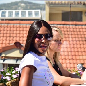 Naomi Campbell - Photocall du défilé de mode de sa fondation, Fashion For Relief, à l'Hôtel Five Seas en marge du 70e Festival de Cannes. Le 20 mai 2017. © Giancarlo Gorassini/Bestimage