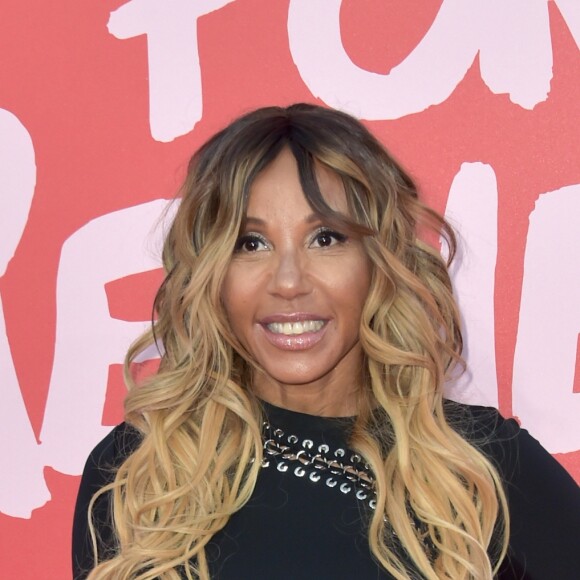 Cathy Guetta - Défilé de mode de la fondation "Fashion for Relief" à l'aéroport de Cannes-Mandelieu, en marge du 70e Festival International du Film de Cannes. Cannes, le 21 mai 2017. © Giancarlo Gorassini/Bestimage