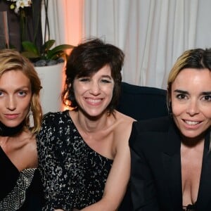 Exclusif - Anja Rubik, Charlotte Gainsbourg et Elodie Bouchez - Soirée Club by Albane sur le toit de l'hôtel JW Mariott lors du 70ème Festival International du Film de Cannes, France, le 21 mai 2017. © Jean Picon/Bestimage