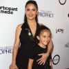 Salma Hayek et sa fille Valentina Paloma Pinault - Avant-première de "Le Prophète" à Los Angeles le 29 juillet 2015