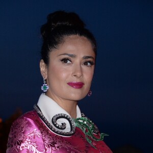 Salma Hayek - Dîner de la "François Pinault Foundation" lors de la 57e Biennale Internationale d'Art à Venise, Italy, le 10 mai 2017