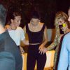 Kourtney Kardashian et son chéri Younes Bendjima, Kendall Jenner et Asap Rocky ainsi qu'Hailey Baldwin et Simon Huck vont au Gotha et au VIPROOM à Cannes le 25 mai 2017