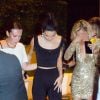 Kourtney Kardashian et son chéri Younes Bendjima, Kendall Jenner et Asap Rocky ainsi qu'Hailey Baldwin et Simon Huck vont au Gotha et au VIPROOM à Cannes le 25 mai 2017