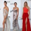 Bella Hadid, Irina Shayk et Doutzen Kroes - 24e édition du gala "Cinema Against AIDS" de l'amfAR à l'hôtel du Cap-Eden-Roc au Cap d'Antibes, le 25 mai 2017. © Borde-Jacovides-Moreau / Bestimage