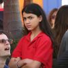 Exclusif - Blanket Jackson (le fils de Michael Jackson) se promène avec des amis sur la jetée de Santa Monica à Santa Monica, le 26 mai 2016