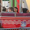 Exclusif - Blanket Jackson (le fils de Michael Jackson) se promène avec des amis sur la jetée de Santa Monica à Santa Monica, le 26 mai 2016