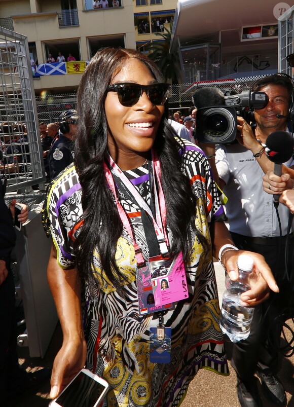 Serena Williams - 75e Grand Prix F1 de Monaco, le 28 mai 2017.