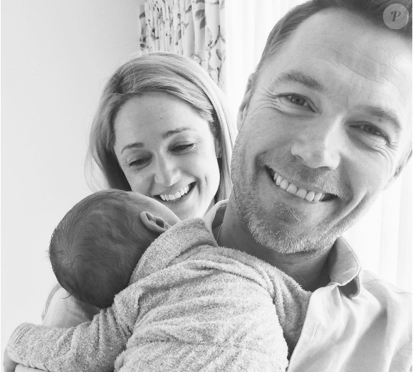 Ronan Keating et sa femme Storm ainsi que leur fils Cooper - Photo publiée sur Instagram au mois de mai 2017