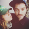 Alysson Paradis et Guillaume Gouix, amoureux et complices sur une photo publiée sur Instagram en mars 2017.