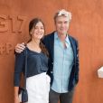Philippe Caroit et sa fille Blanche Caroit au village lors des internationaux de France de Roland Garros à Paris, le 30 mai 2017. © - Dominique Jacovides - Cyril Moreau/ Bestimage