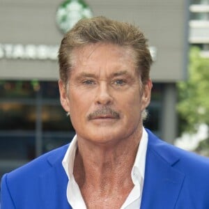 David Hasselhoff - Photocall de 'Baywatch' au Sony Center à Berlin, le 30 mai 2017