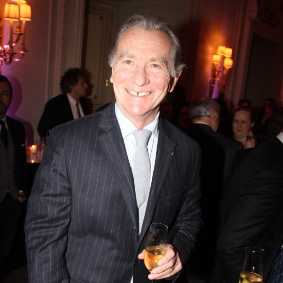 William Leymergie - Dîner de gala de la première édition des prix "les Stéthos d'Or" en faveur de la Fondation pour la recherche en physiologie dont le docteur Frédéric Saldmann est le directeur scientifique à l'hôtel George V à Paris le 13 mars 2017. © Philippe Baldini/Bestimage