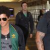 Bruno Mars arrive a l'aeroport de Washington, le 20 Juin 2013.