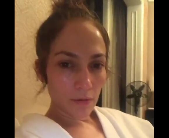 Jennifer Lopez au naturel sur Instagram, juin 2017